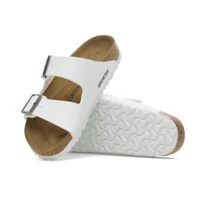 Birkenstock Arizona in White Size 39 US 8 Narrow Fit